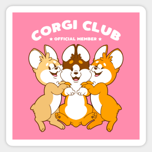 Corgi Club: Official Member Sticker